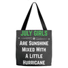 July Girls Tote Bags