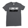 i love my melanin Ladies Fitted T-Shirt
