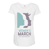 women's march 2017 on washington Maternity Scoop Neck T-shirt