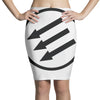 antifa arrows Pencil Skirts