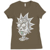 scientific sketch Ladies Fitted T-Shirt