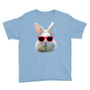 Easter Bunny Face Too Hip To Hop Youth Tee