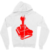 joystick game Zipper Hoodie