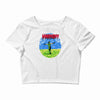 the sound of kombat Crop Top
