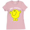 mr happy Ladies Fitted T-Shirt