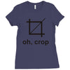 oh crop Ladies Fitted T-Shirt
