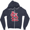 S red Zipper Hoodie