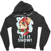 let it snow Zipper Hoodie