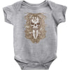 halloween skull Baby Bodysuit