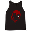 deadpool face Tank Top