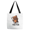 nub nub Tote Bags