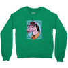unicorn nerd graphic Crewneck Sweatshirt