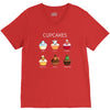 cupcakes V-Neck Tee