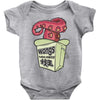 wong's noodles Baby Bodysuit