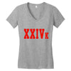XXIV K Women's V-Neck T-Shirt