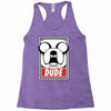 dude Racerback Tank