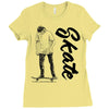 skate Ladies Fitted T-Shirt