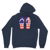 paire de tongues am&eacute;ricaine Unisex Hoodie