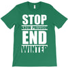 stop snow pression end winter funny T-Shirt