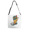pizza and ranch Adjustable Strap Totes