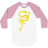 chinese dragon cool oriental asian kung fu 3/4 Sleeve Shirt