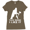 This Drink I Like It Ladies Fitted T-Shirt