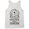 Golfer Pawpaw Tank Top