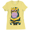 thanos minion Ladies Fitted T-Shirt