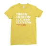 mike dustin lucas eleven will Ladies Fitted T-Shirt