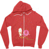 playin' in the sprinkler Zipper Hoodie