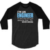 engineer 3/4 Sleeve Shirt