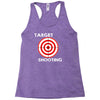 target shooting Racerback Tank