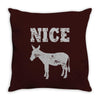 nice ass Throw Pillow