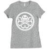 pumpkin tentacles Ladies Fitted T-Shirt