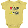 a'chomp chomp! Baby Bodysuit