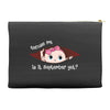 September Peeking Out Baby Girl Accessory Pouches