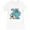 monsters fink Ladies Fitted T-Shirt
