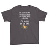 ice cream or a felony Youth Tee