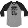 Super Cool Pawpaw Of A Freaking Awesome Son 3/4 Sleeve Shirt