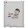 Cute Baby Painter's Dad Love iPad 3 and 4 Case