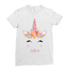 birthday unicorn family series sister Ladies Fitted T-Shirt