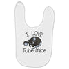 love tube mice Baby Bibs
