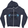 daddy shark doo doo doo Zipper Hoodie