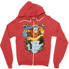 avatar of the air nomads Zipper Hoodie