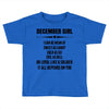 Super December Girl Toddler T-shirt