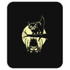 cat and bat halloween Mousepad