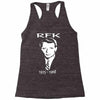 robert kennedy homage Racerback Tank