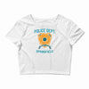 police dept Crop Top