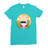 Sleep Around Ladies Fitted T-Shirt