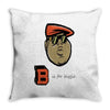 the big b Throw Pillow